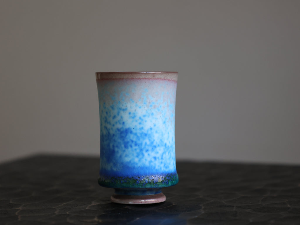 Dreamy Summer Soda fired Teacup #01