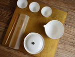 Bronze Gold Wood Tray-  Square