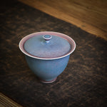 Indigo & burgundy Gaiwan