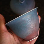 Indigo & burgundy Gaiwan