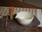 Hand-pained Matcha Ceremony Scene Tea Bowl