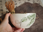 Hand-pained Matcha Ceremony Scene Tea Bowl