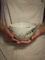Hand-pained Matcha Ceremony Scene Tea Bowl