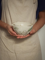 Hand-pained Matcha Ceremony Scene Tea Bowl