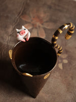 Little Pink Angel Pig - Tea Pet