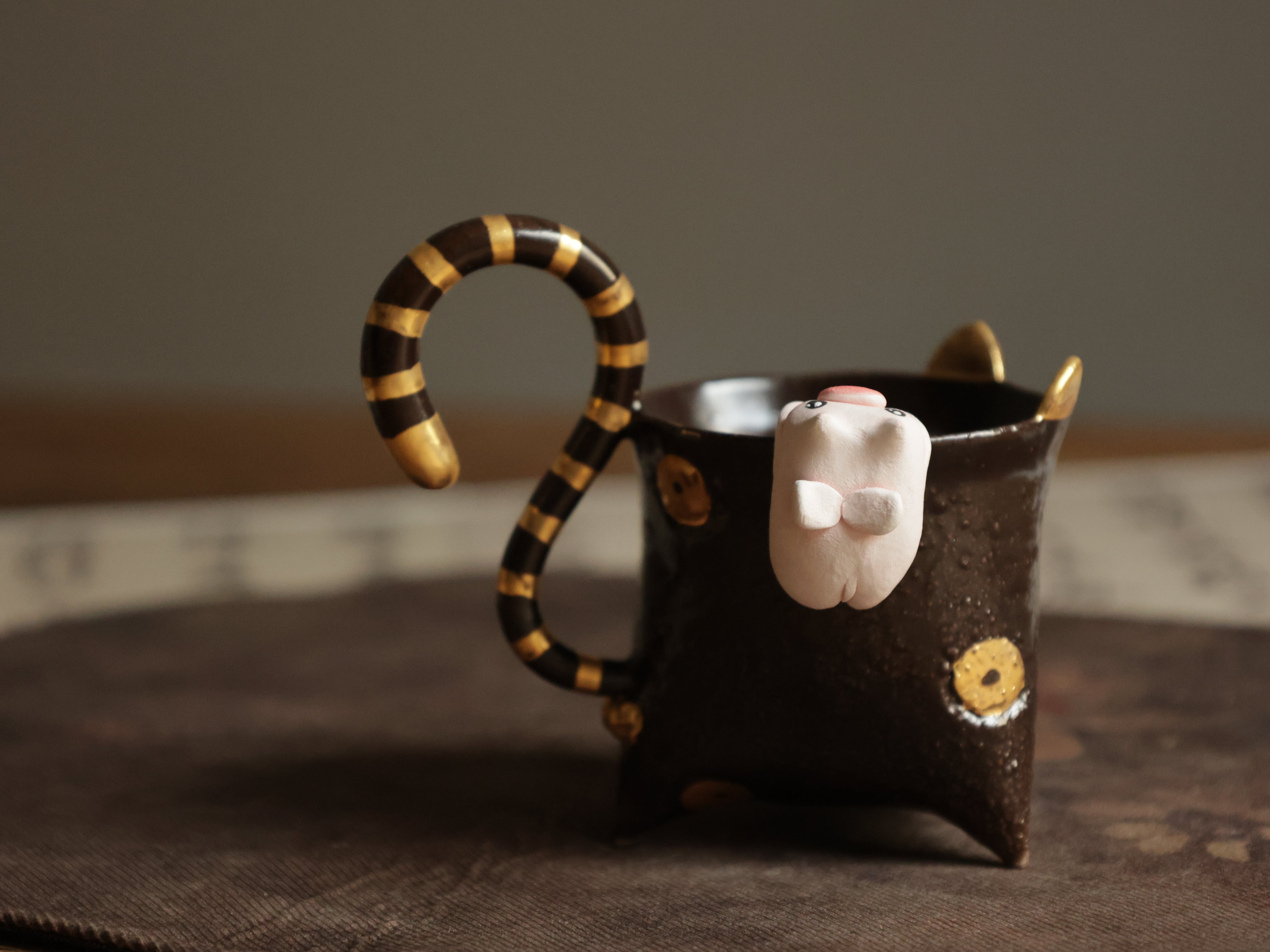 Little Pink Angel Pig - Tea Pet