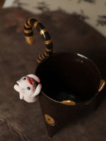 Little Pink Angel Pig - Tea Pet