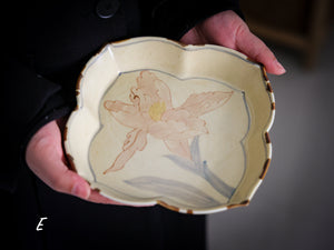 Countryside Garden Handpainted Plate