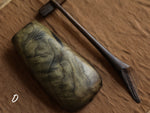 Dusky Green Wooden Scoop