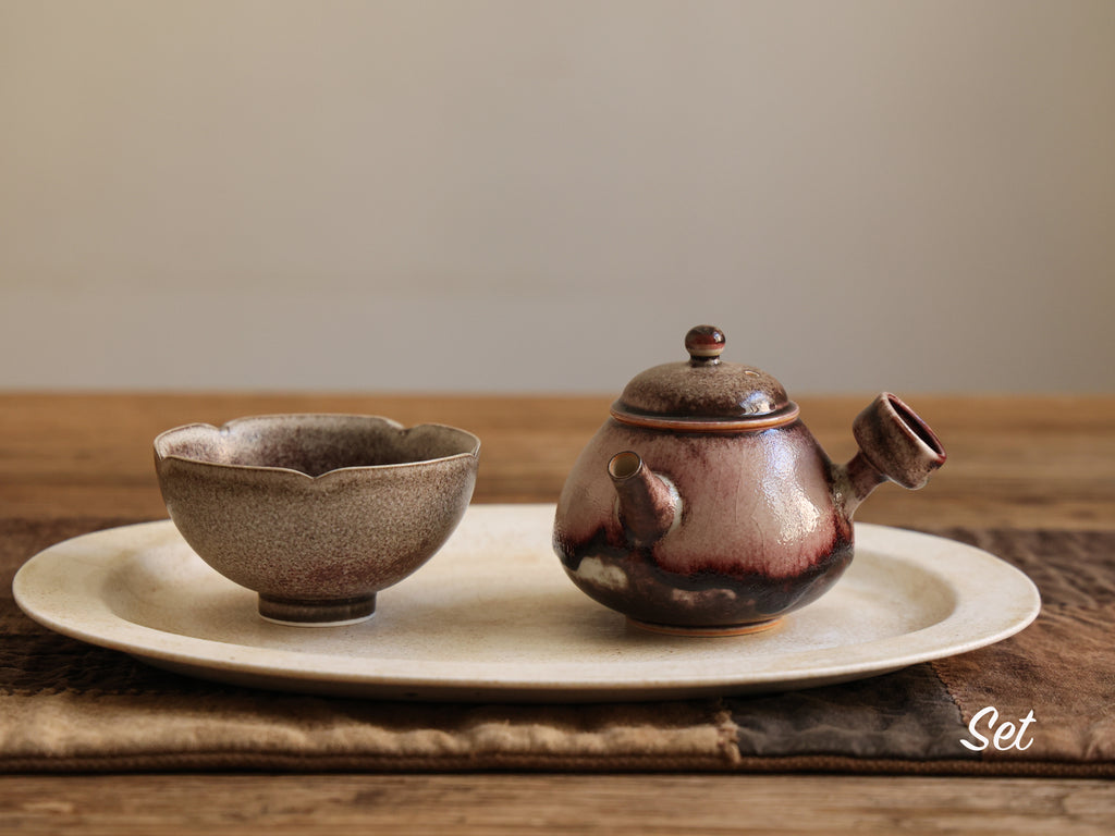 Dusty Pink Teapot