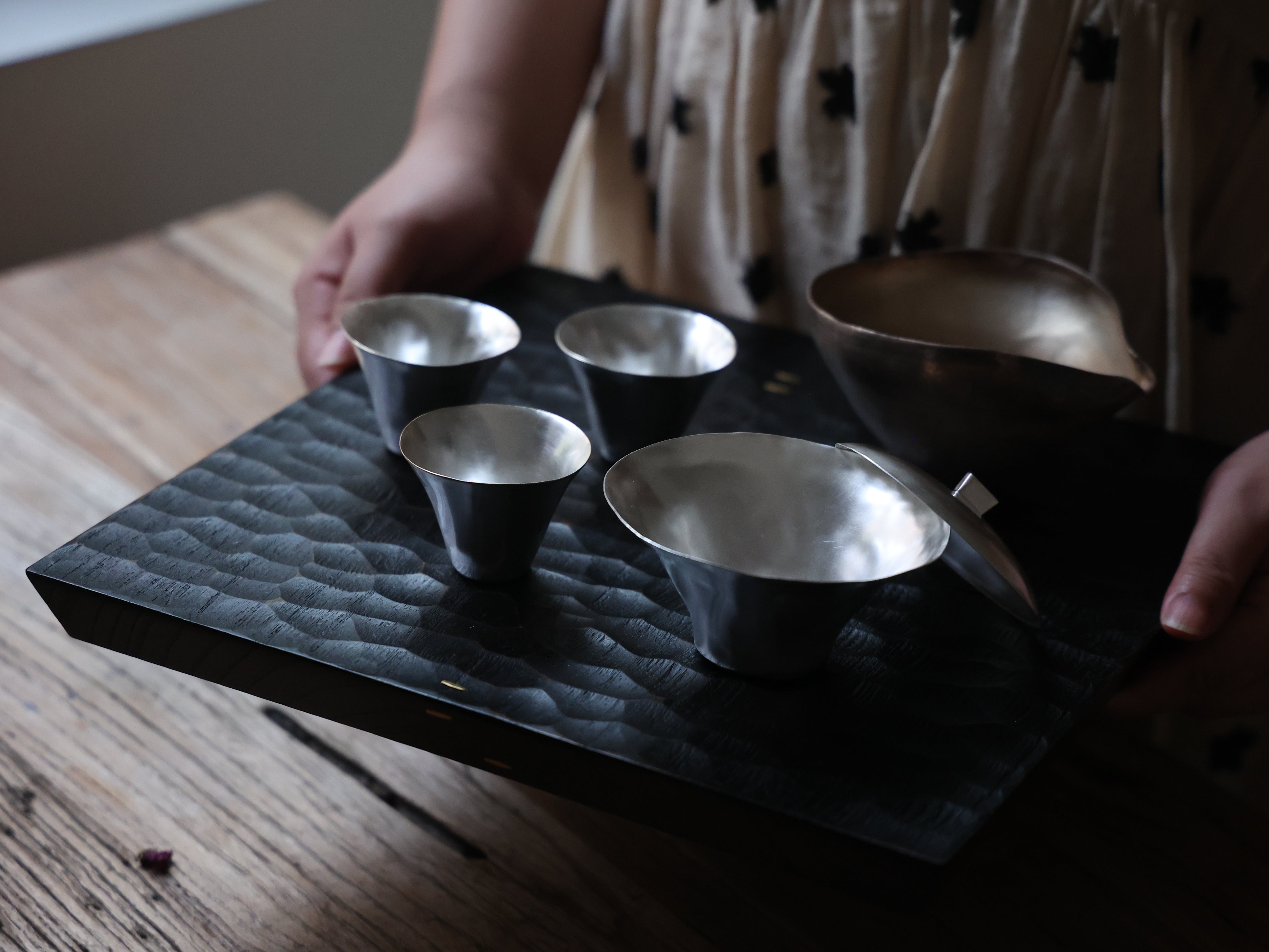 Paper Thin Gaiwan - Silver