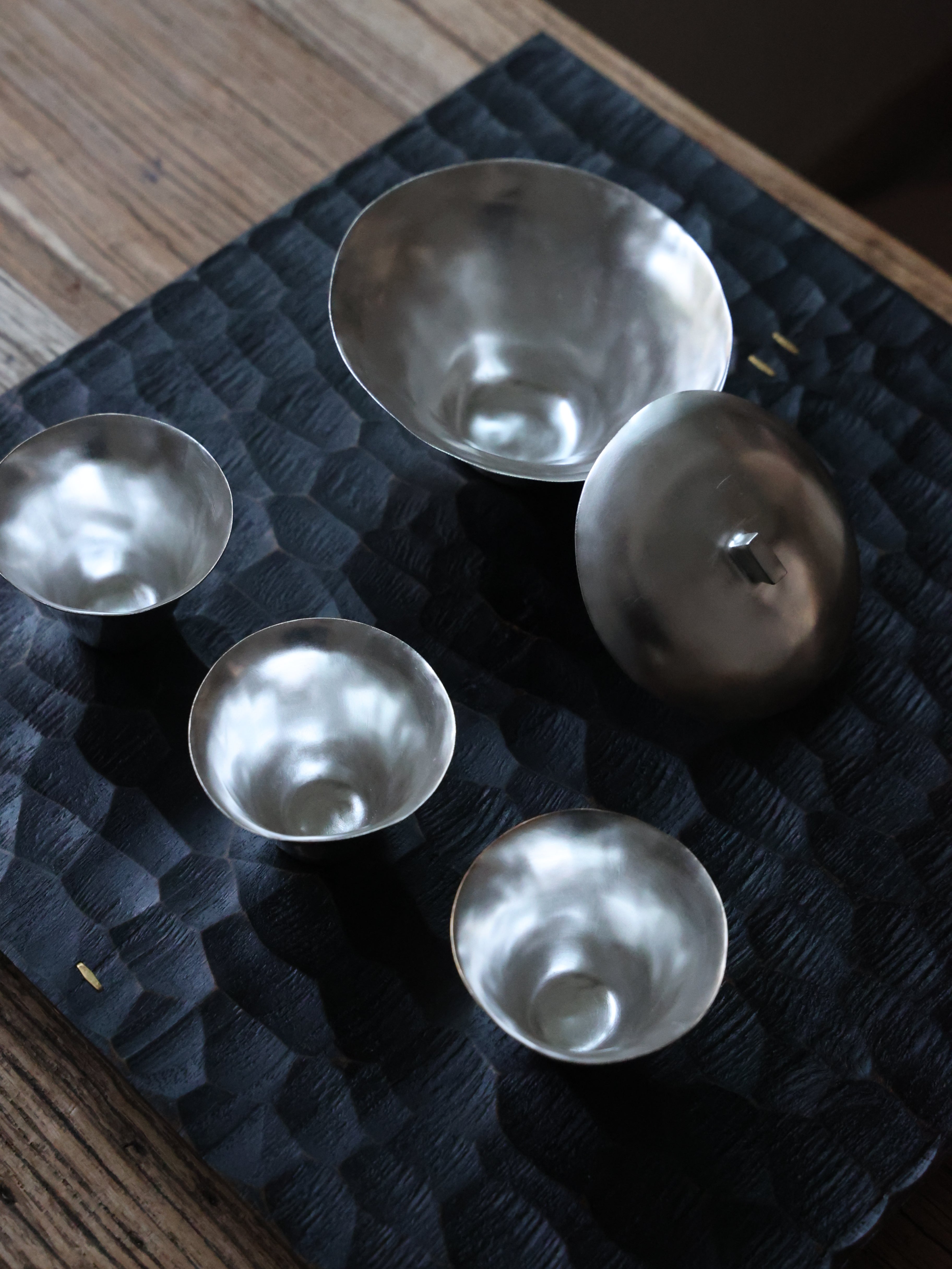 Paper Thin Gaiwan - Silver