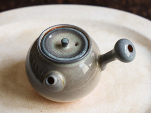 Cloudy Woodfired Teapot