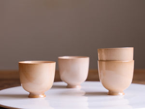 Rose Gold Woodfired Teacup