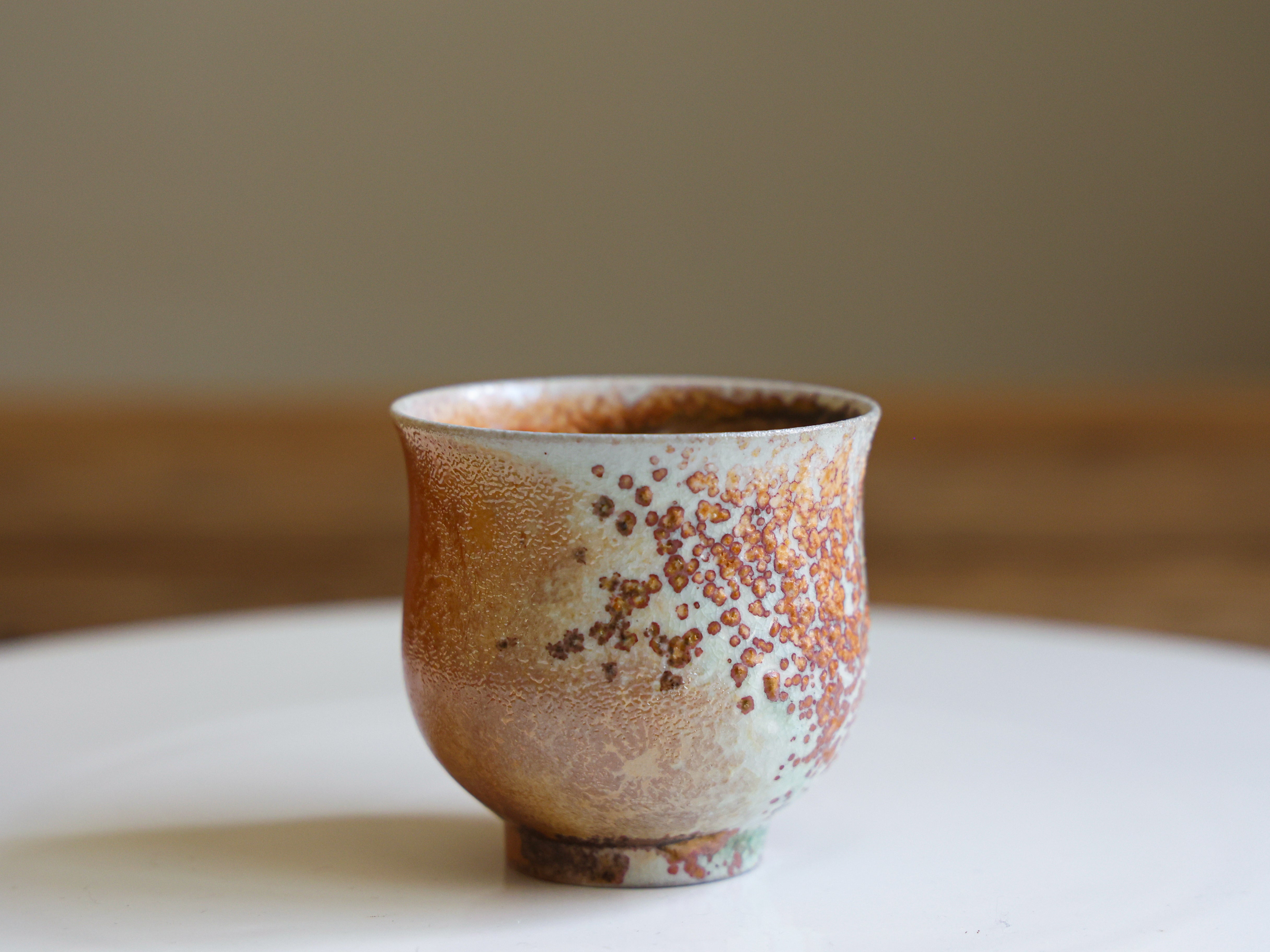 Fallen Blossom Woodfired Teacup
