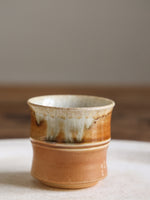 Hand-carved  Woodfired Teacup #02