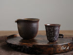 Hand-carved Woodfired Teacup #01