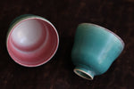 Blushing Turquoise Teacups