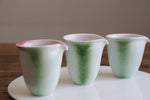 Mottled Green & Pink Faircup