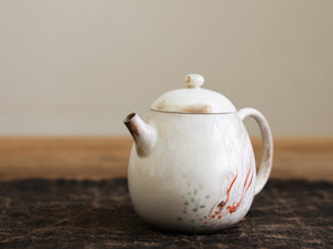 Handpainted Feitian Woodfired Teapot