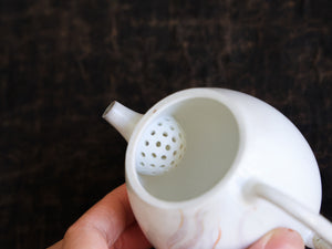 Handpainted Feitian Woodfired Teapot