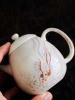 Handpainted Feitian Woodfired Teapot