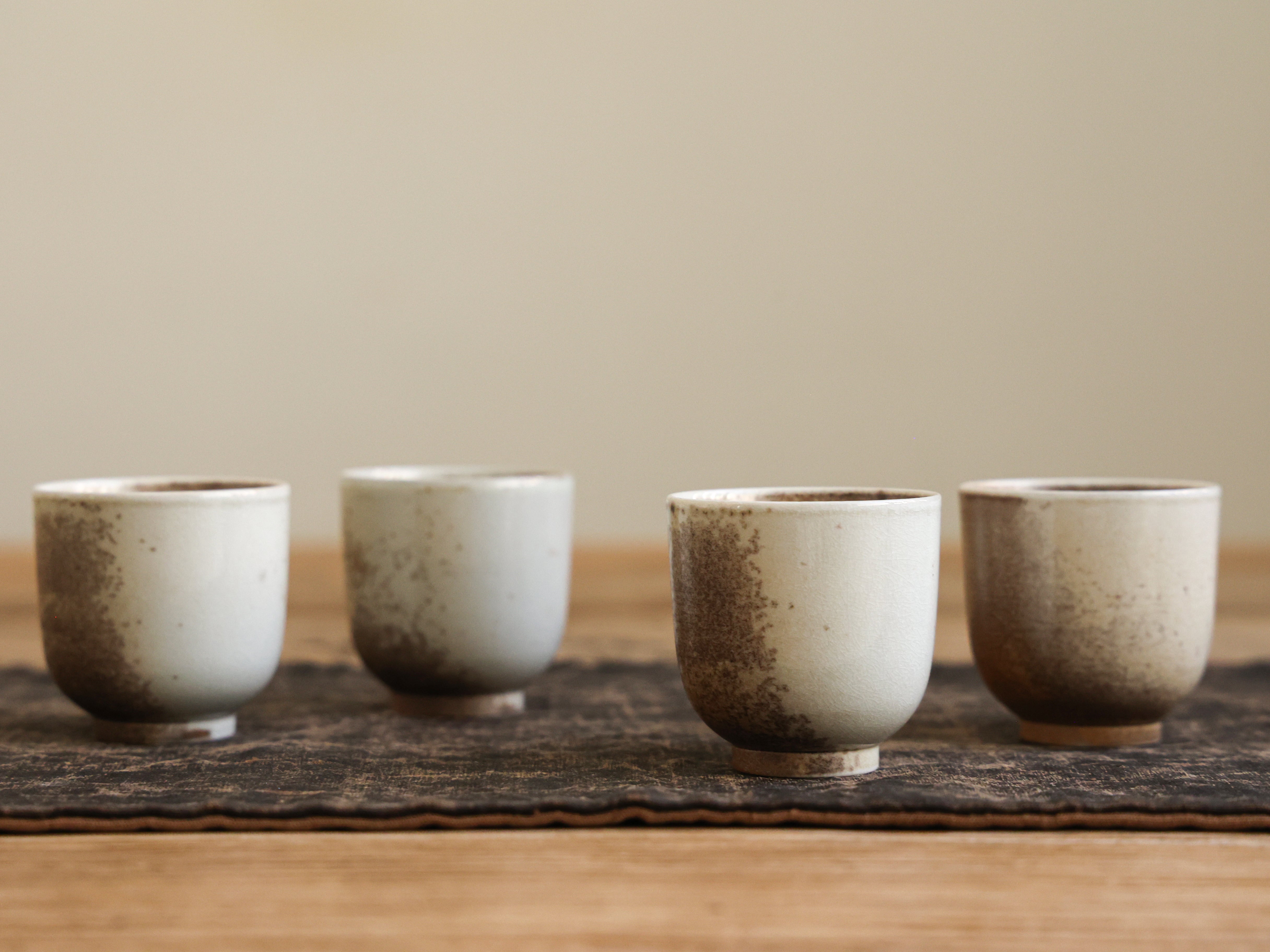 Faint Cracks Woodfired Teacup