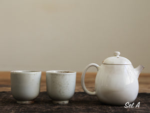 Handpainted Feitian Woodfired Teapot