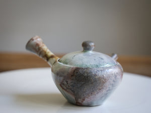 Rare Brilliant Woodfired Teapot