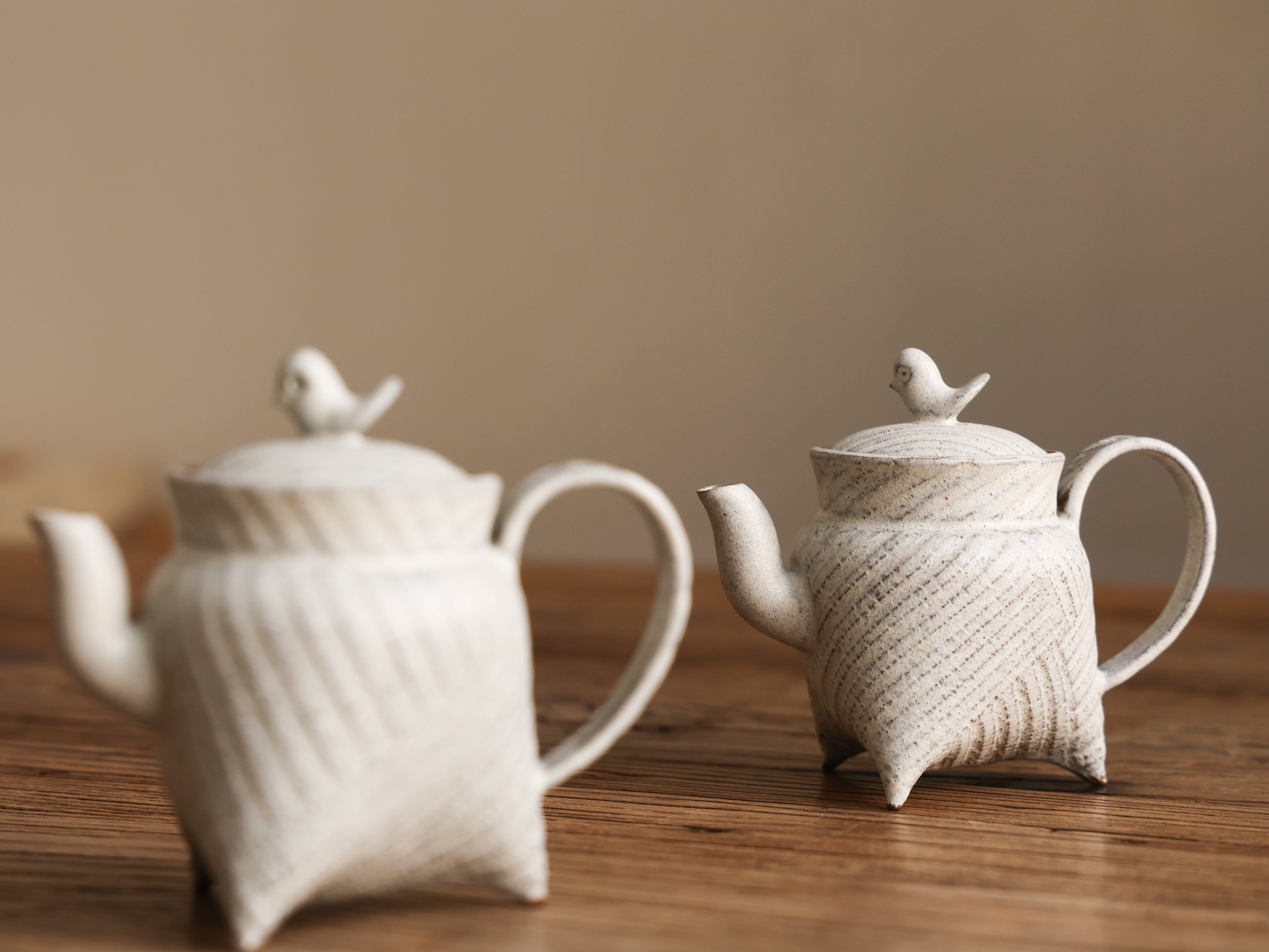 Bird & Three-legged Teapot