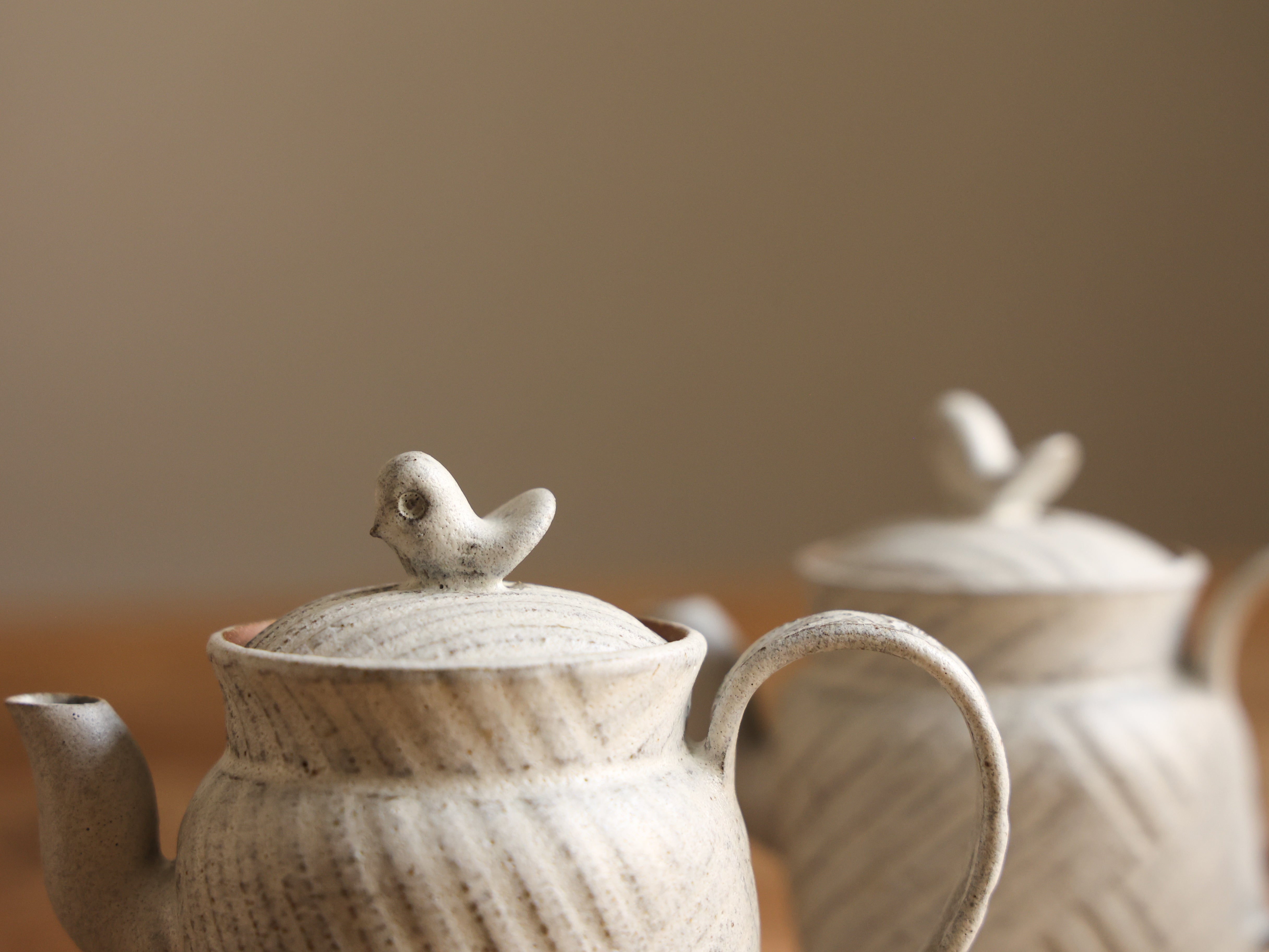 Bird & Three-legged Teapot