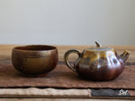 Pumpkin Woodfired Teapot