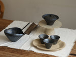 Paper Thin Metallic Clay Teacup
