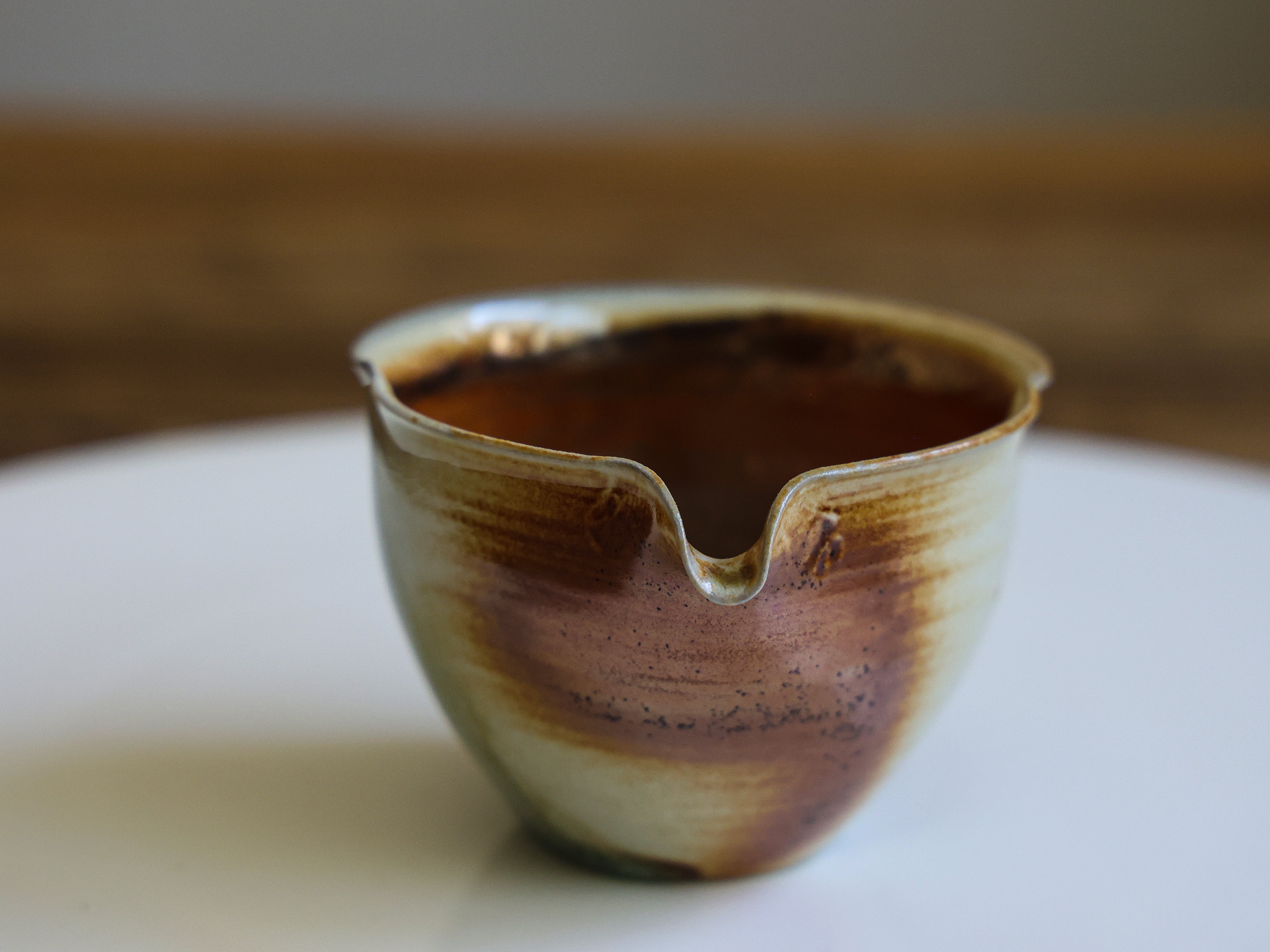 Two Sides Gourd Woodfired Faircup