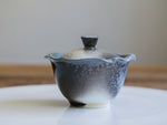 Milky Way Lotus  Woodfired Gaiwan (with a saucer)