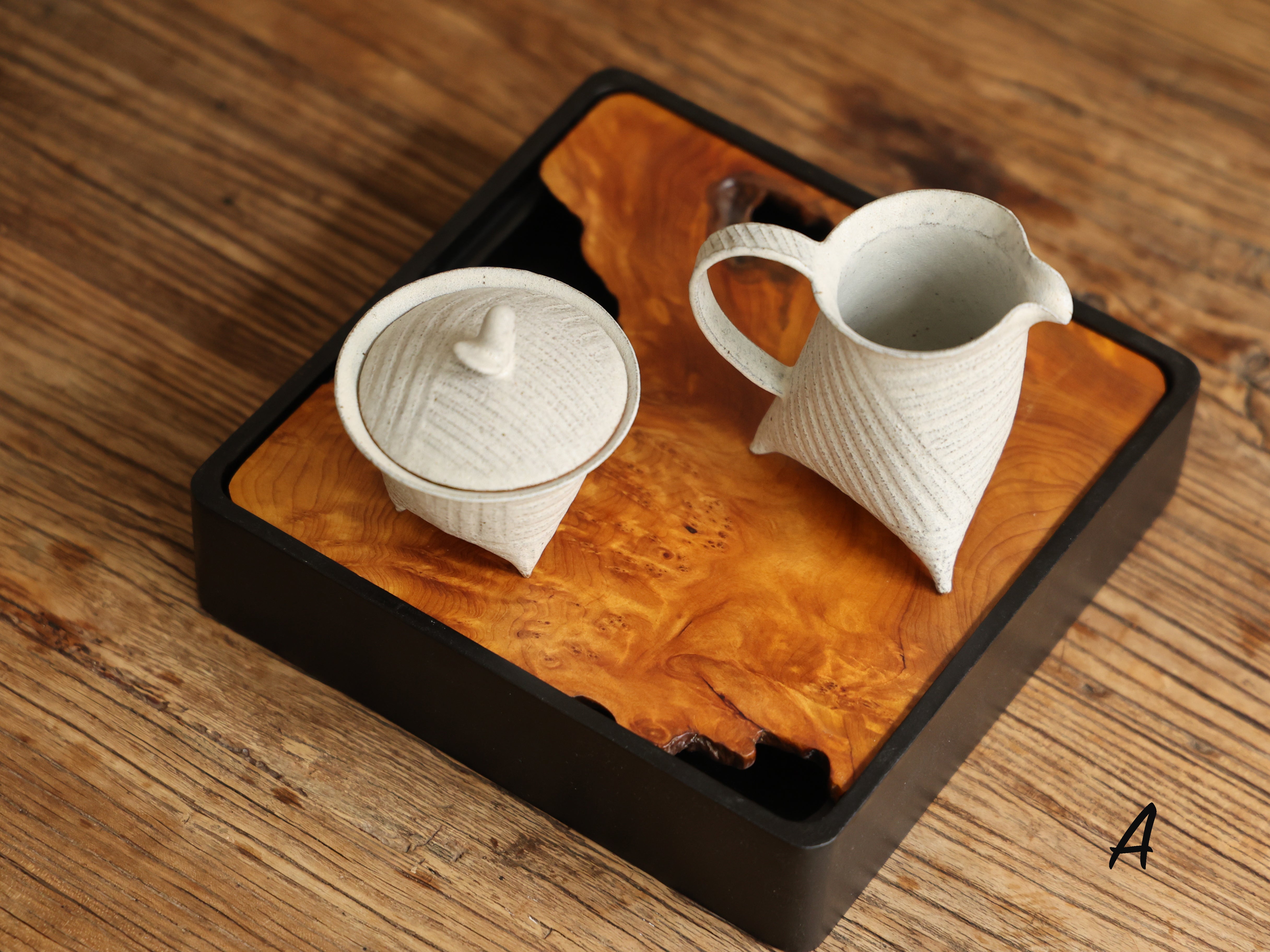 Square Wooden Tray