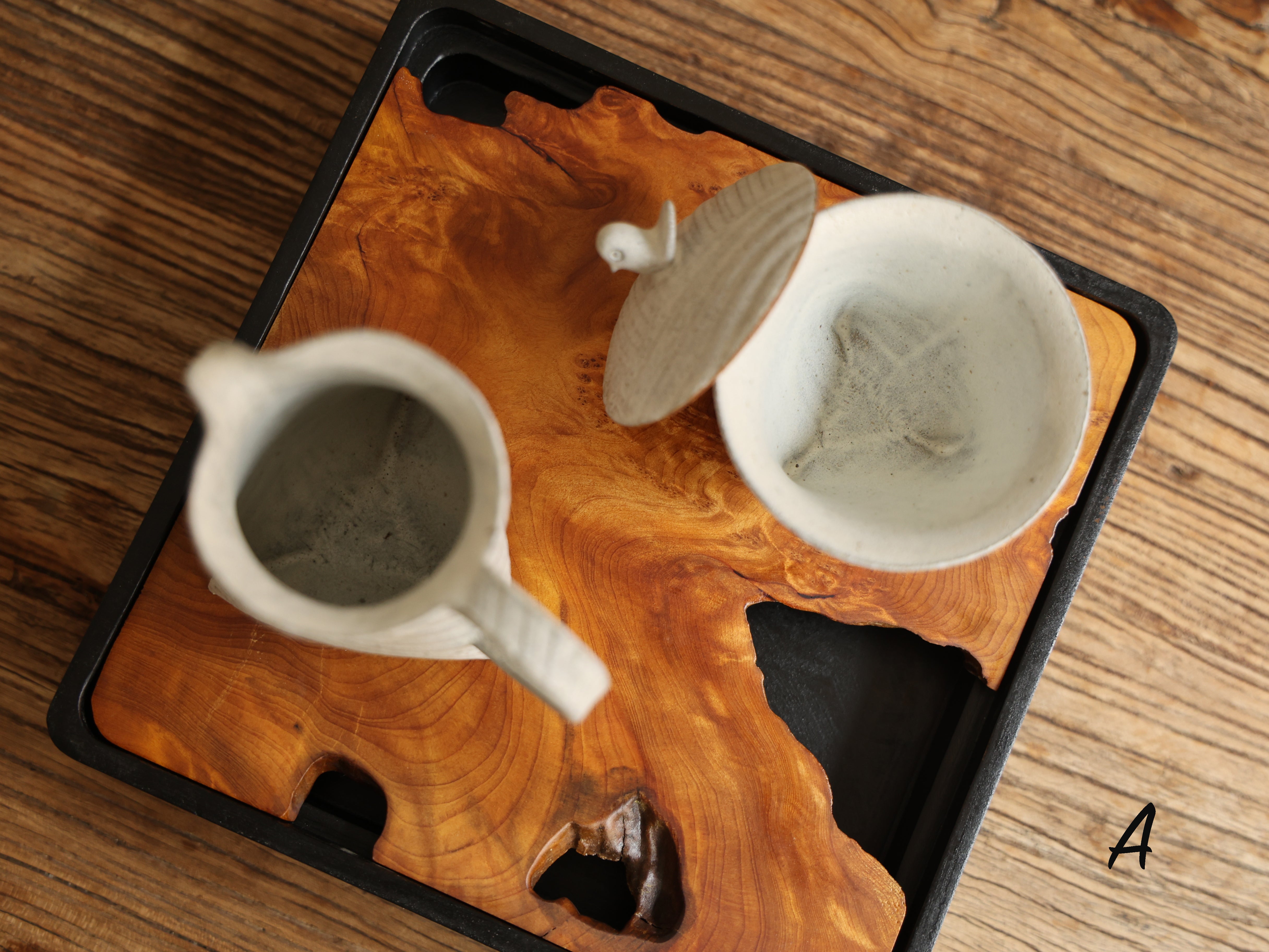 Square Wooden Tray