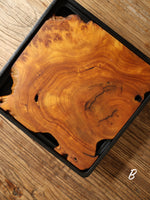 Square Wooden Tray