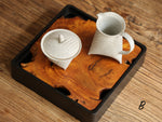 Square Wooden Tray