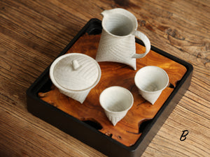 Square Wooden Tray