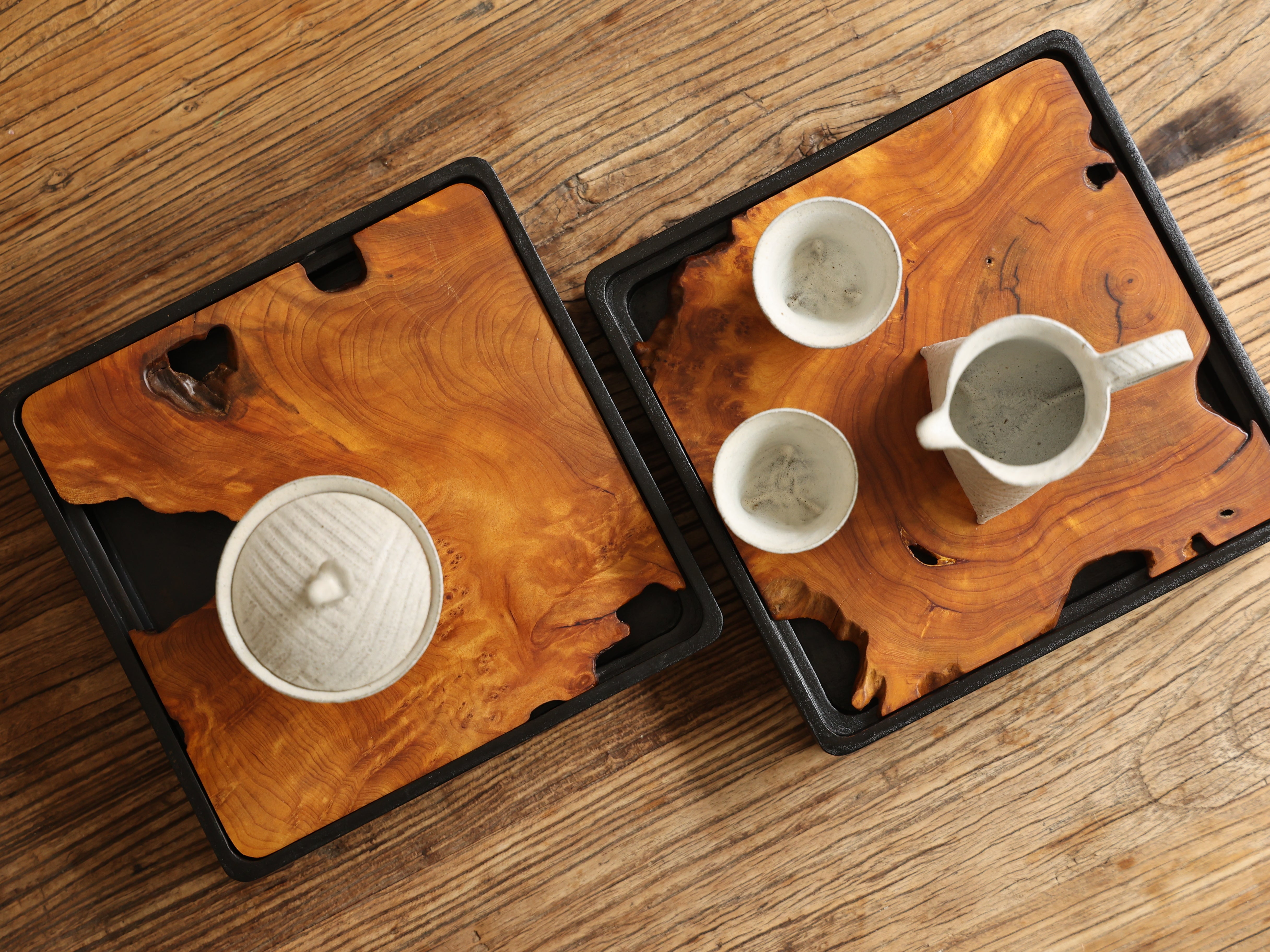 Square Wooden Tray