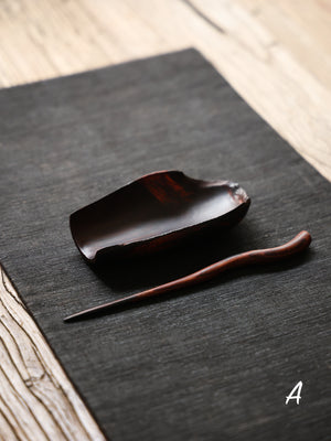 Rose Wood Tea Scoop