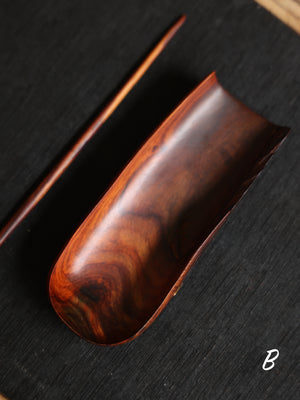 Rose Wood Tea Scoop