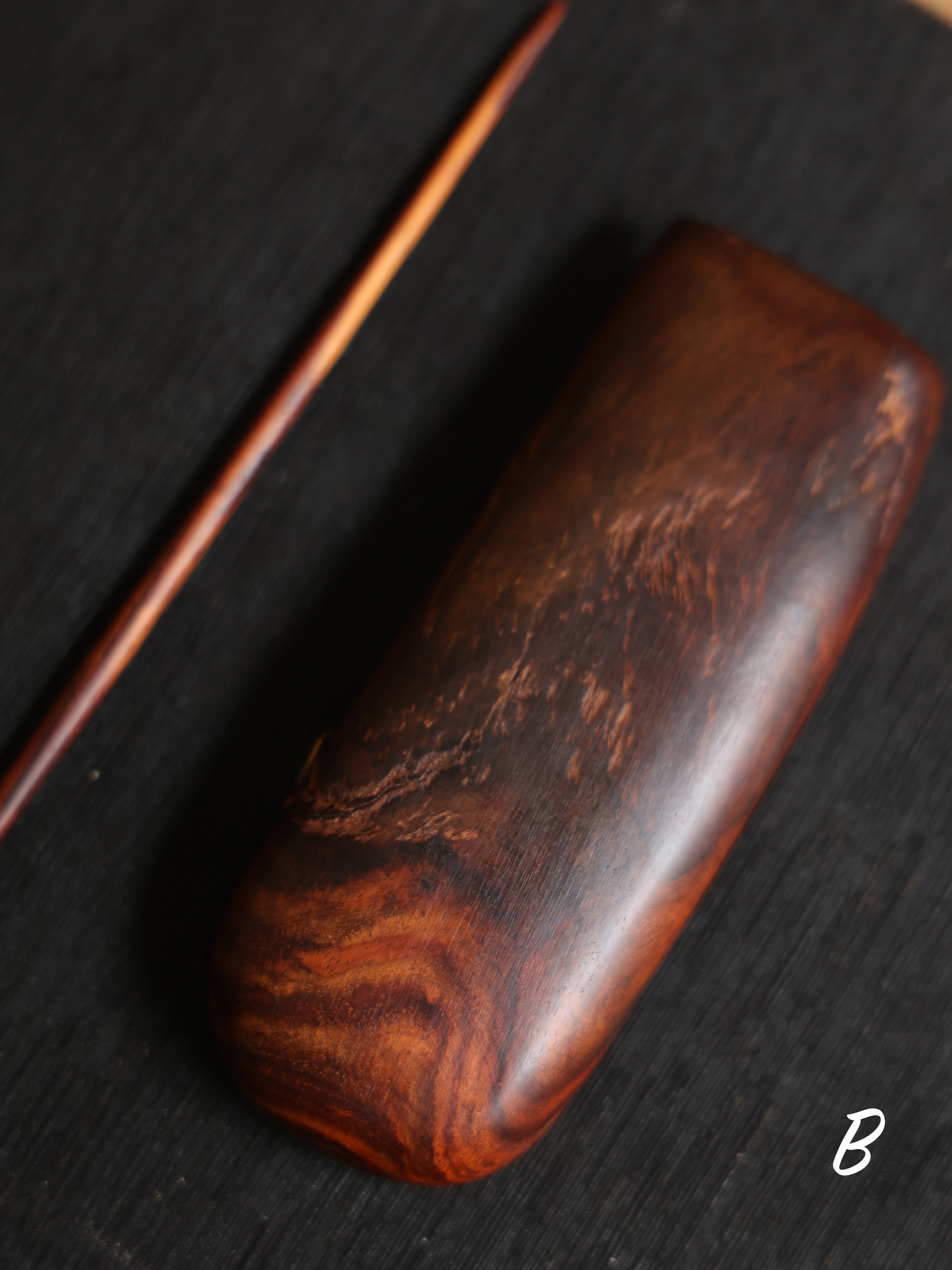 Rose Wood Tea Scoop