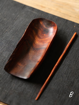 Rose Wood Tea Scoop