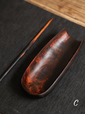 Rose Wood Tea Scoop