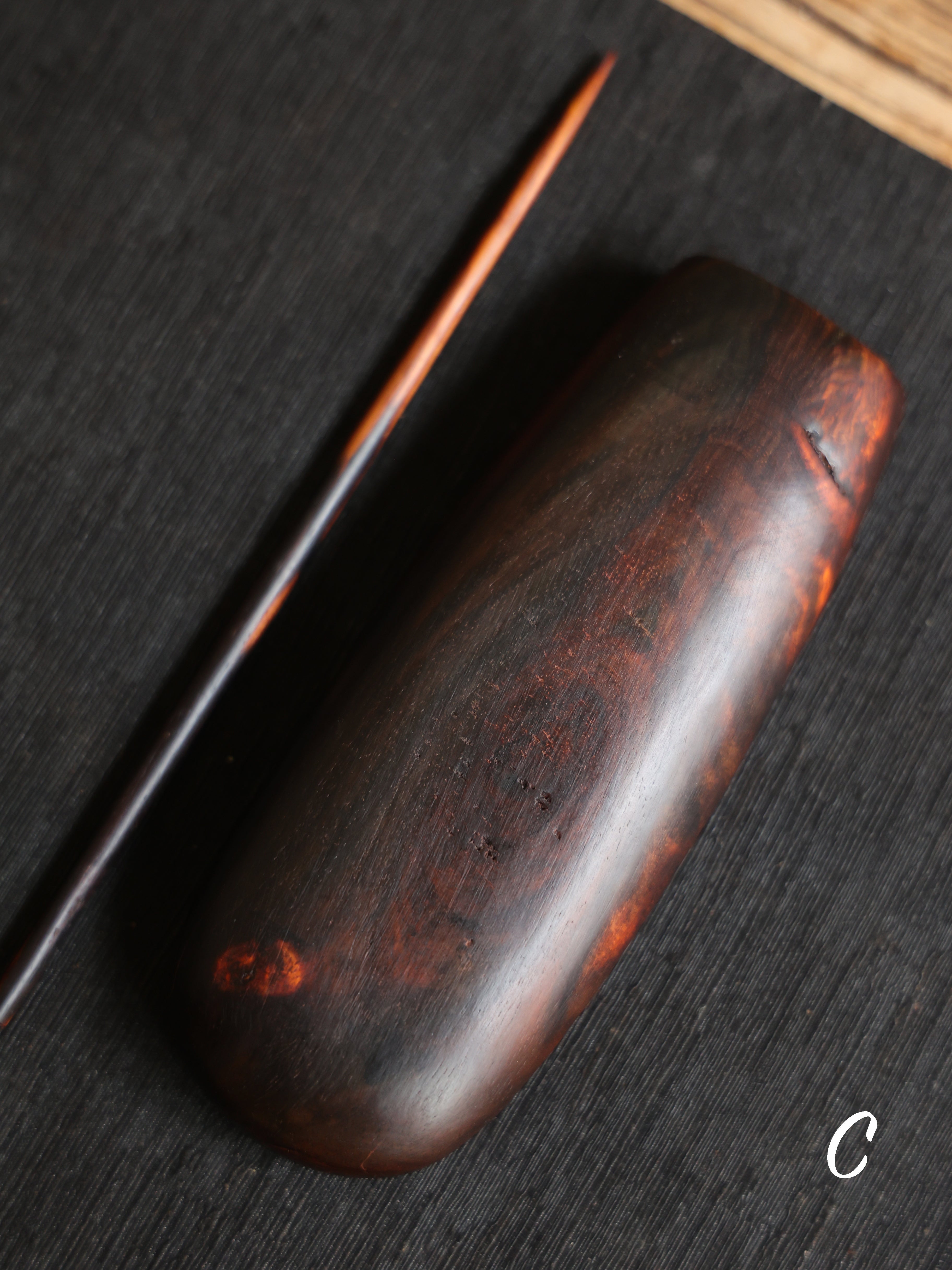 Rose Wood Tea Scoop