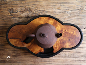 Cloud Wooden Teapot Support