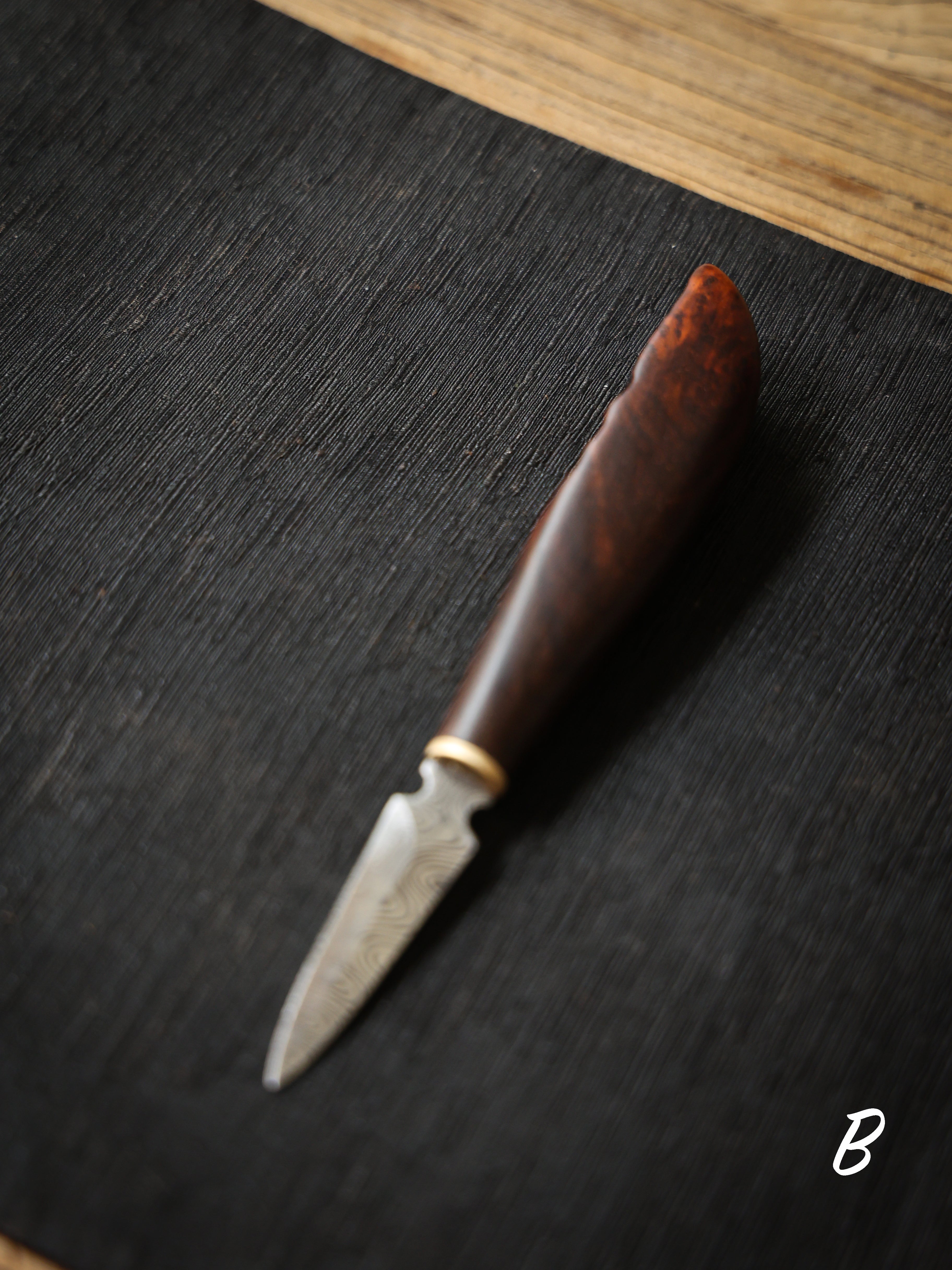 Rose Wood Tea Cake Knife