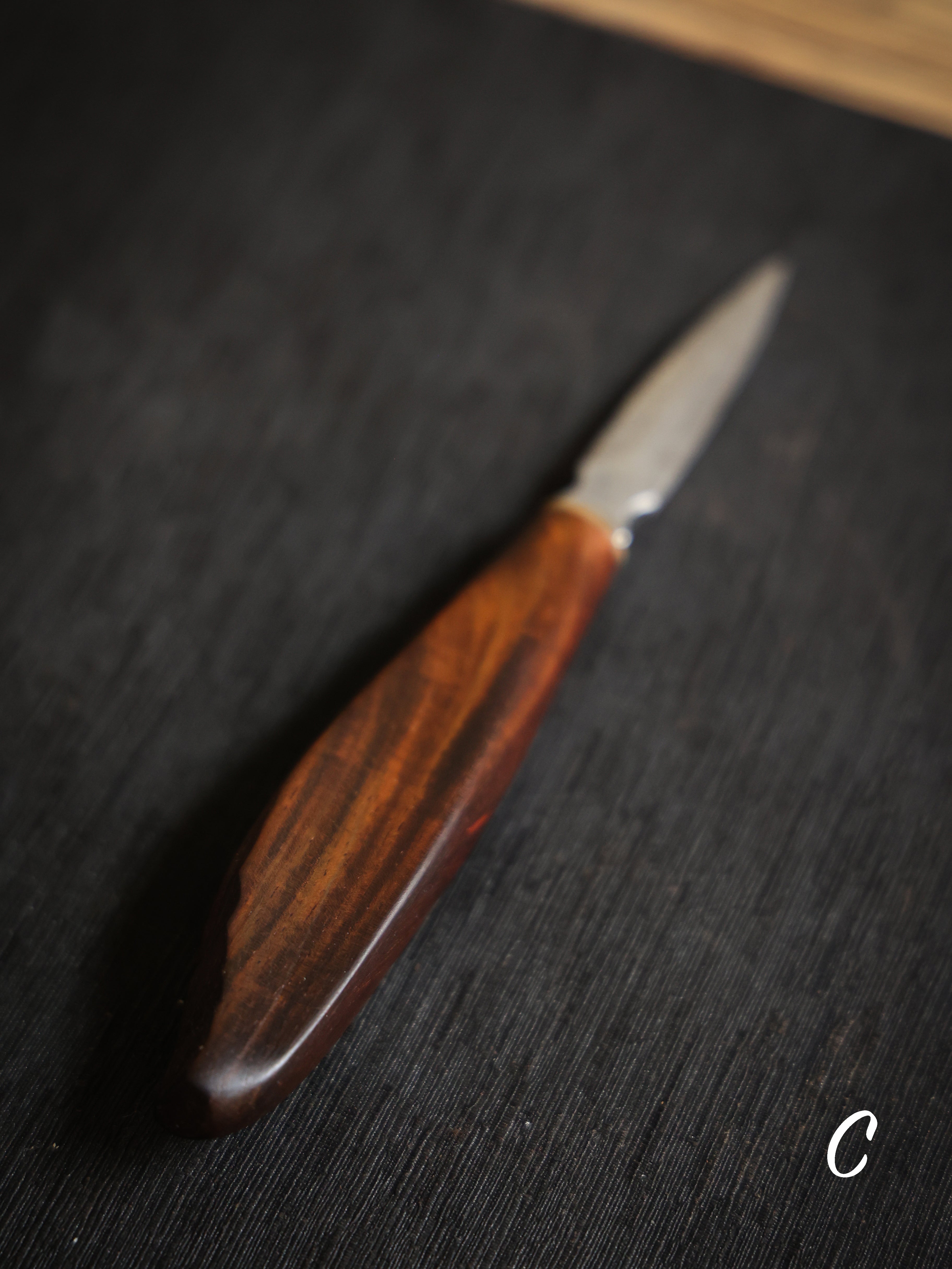 Rose Wood Tea Cake Knife